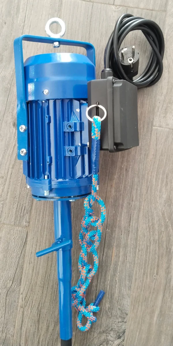 Motor electric complet cu pornire rapidă cu sfoară | Motor profesional pentru mașini de tuns oi