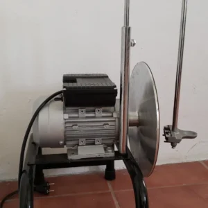 Polizor vertical profesional pentru ascuțit cuțite și piepteni + 2 discuri de șlefuit | Stație completă întreținere tuns oi