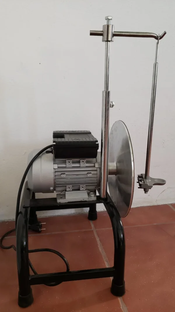 Polizor vertical profesional pentru ascuțit cuțite și piepteni + 2 discuri de șlefuit | Stație completă întreținere tuns oi